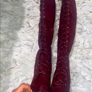 Over the knee boots
